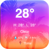 Free Weather Widget for iPhone cover